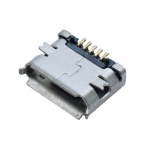 Conector Micro USB 2.0 Hembra Invertido, 5 Pines - Image 2