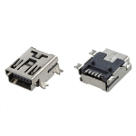 Conector Mini USB 2.0 Hembra 5 Pines para Chasis