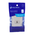 Placa Armada con Entrada TV Color Blanco Volteck - Image 2