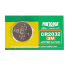 Batería Tipo Botón CR2032 3V, Motoma