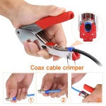 Kit de Herramientas para Ponchado de Cable Coaxial - Image 2