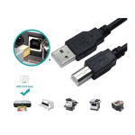Cable para Impresora USB tipo B, 1.8 Metros - Image 2