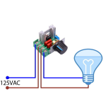 Dimmer SCR 2000W 127VAC - Image 3