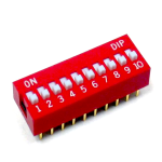 DIP Switch de 10 Posiciones