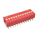 DIP Switch de 12 Posiciones