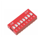 DIP Switch de 8 Posiciones