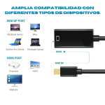 Adaptador Mini DisplayPort a HDMI, Color Blanco - Image 3