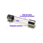 Fusible de Cristal Americano 20A 250V - Image 2