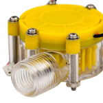 Micro-Hidro Generador Hidroeléctrico de Flujo de Agua, 80VDC 10W, Color Amarillo - Image 3