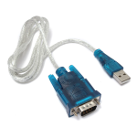 Cable USB a RS232, DB9, Compatible con HL-340
