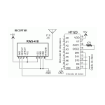 Decodificador de Control Remoto, Receptor HT12D - Image 2