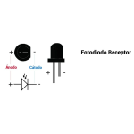 Fototransistor Infrarrojo Receptor 5mm, 1.27-1.4V 20mA - Image 2