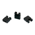 Mini Jumper para Placa de 2.54MM, Color Negro