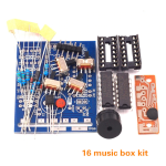 Kit para Armar de Caja de Música de 16 Tonos