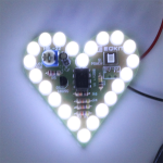 Kit de Lámpara en Forma de Corazón para Armar, 4-6VDC, Color Blanco - Image 2