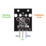 Sensor de Vibración, KY-002 - Image 3