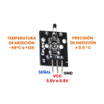 Sensor De Temperatura Analógico , KY-013 - Image 3