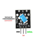 Sensor Interruptor de Inclinación KY-020 - Image 3