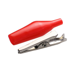 Pinza Tipo Lagarto Pequeño 2.7X1CM, Color Rojo
