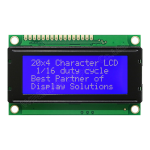 Pantalla LCD 20X4 Color Azul - Image 3