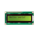 Pantalla LCD 16X2 Color Verde