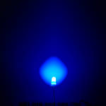 Led Normal Difuso Azul 5mm, 3-3.2V 20mA - Image 2