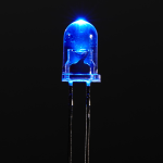 Led Azul Ultrabrillante 5mm, 3.2-3.4V 20mA - Image 2