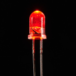 Led Rojo Ultrabrillante 3mm, 2-2.2V 20mA - Image 2