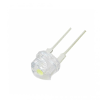 Led de Sombrero Blanco 8mm, 3.2-3.4V 20mA