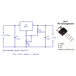 Regulador de Voltaje Ajustable LM317, 1.2V-37V, 1.5A TO-220 - Image 2
