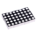 Display Matriz LED Bicolor 5X8, 4X6 cm