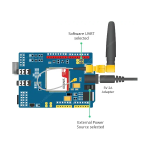 Módulo Shield de Comunicación Inalámbrica GSM y GPRS, SIM900 - Image 4