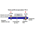 Aislante de Mica para Transistor TO-3 - Image 2