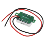 Mini Voltímetro Digital 0.36″, 3-30VDC de 2 Hilos, Color Rojo - Image 2