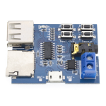 Módulo Decodificador de MP3 con Lector de Micro SD y USB