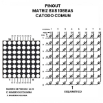 Matriz LED Rojo 8X8, 6X6 CM - Image 3