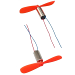 Par de Mini Motores para Dron 3.7VDC + Hélices de 45 MM