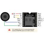Módulo Reproductor MP3 DFPlayer Mini - Image 2