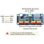 Módulo Controlador de Servos PCA9685 - Image 4