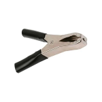 Pinza Tipo Lagarto de 10 cm 50A, Color Negro