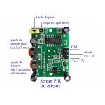 Sensor Infrarrojo de Movimiento PIR HC-SR501 - Image 2