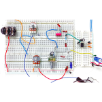 Protoboard de Dos Galletas con Base + 3 Borners - Image 3