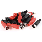 Plug RCA Macho Color Rojo - Image 2