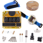 Kit Reloj Digital Electrónico con Cubierta Transparente para Armar - Image 2
