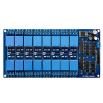 Módulo Relé de 16 Canales 12V con Protección de Optoacoplador LM2576 - Image 2