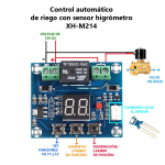 Sensor de Humedad de Suelo-Higrómetro para Sistema de Riego Automático con Pantalla Digital 12VDC, HX-M214 - Image 4