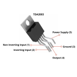 Amplificador de Audio 10W, TDA2003A 12V, TO-220 - Image 2