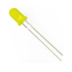 Led Normal Difuso Amarillo 3mm, 1.8-2.2 20mA