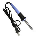 Cautín Tipo Lápiz 30W Negro/Celeste ZD