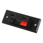 Terminal para Bocina Rectangular de 2 Entradas